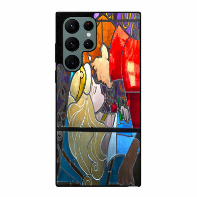 Disney Sleeping Beauty Kissing Samsung Galaxy S23 Ultra case cover