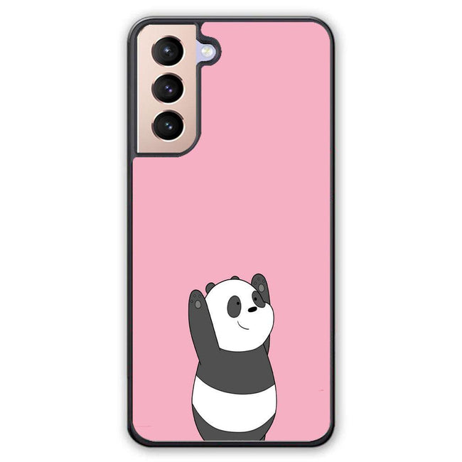 panda pink Samsung galaxy S21 Plus case - XPERFACE