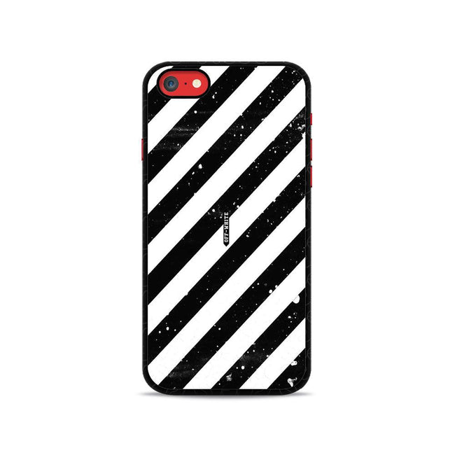 Offwhite Stripe iPhone SE 2020 2D Case - XPERFACE