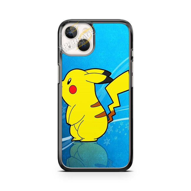 pikachu wallpaper blue iPhone 14 case - XPERFACE