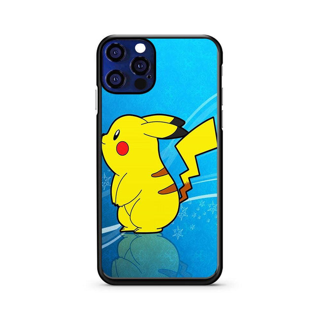 Pikachu Wallpaper Blue iPhone 12 Pro case - XPERFACE