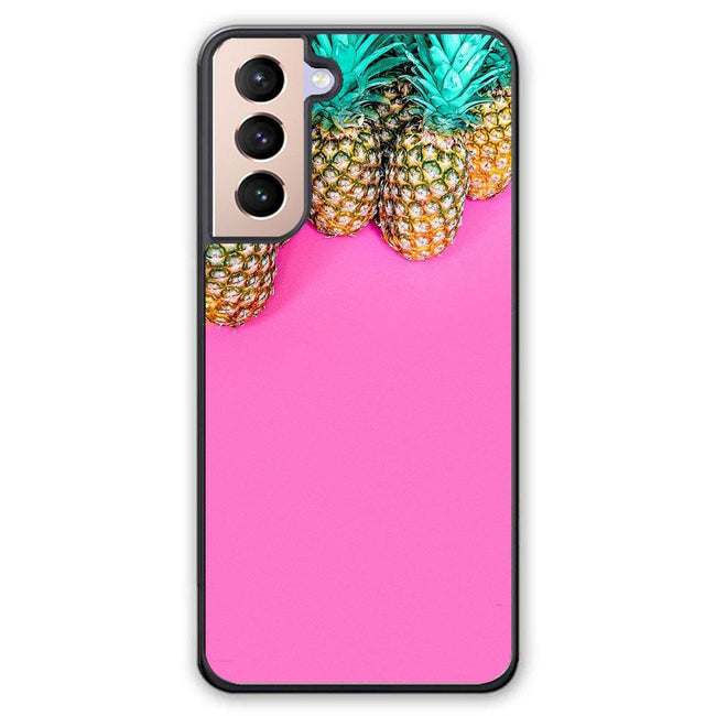 pineapple pink Samsung galaxy S21 Plus case - XPERFACE