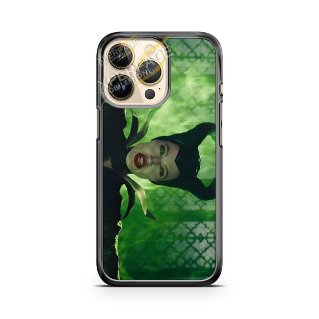 maleficent green flames iPhone 14 Pro Case Cover