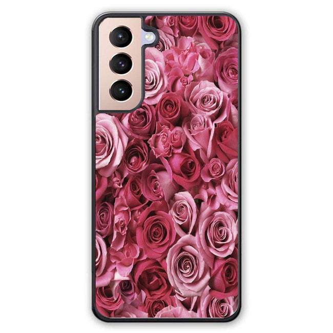 pink roses Samsung galaxy S21 Plus case - XPERFACE