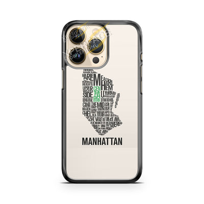 manhattan city iPhone 14 Pro Case Cover