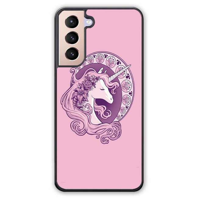 pink unicorn Samsung galaxy S21 Plus case - XPERFACE