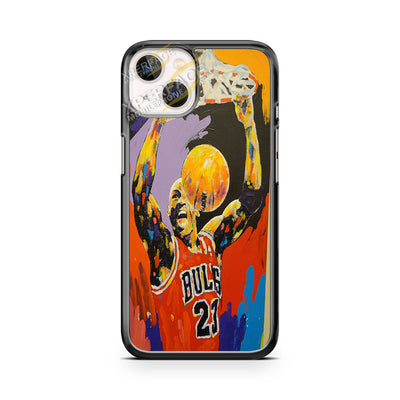 michael jordans art iPhone 14 Case Cover