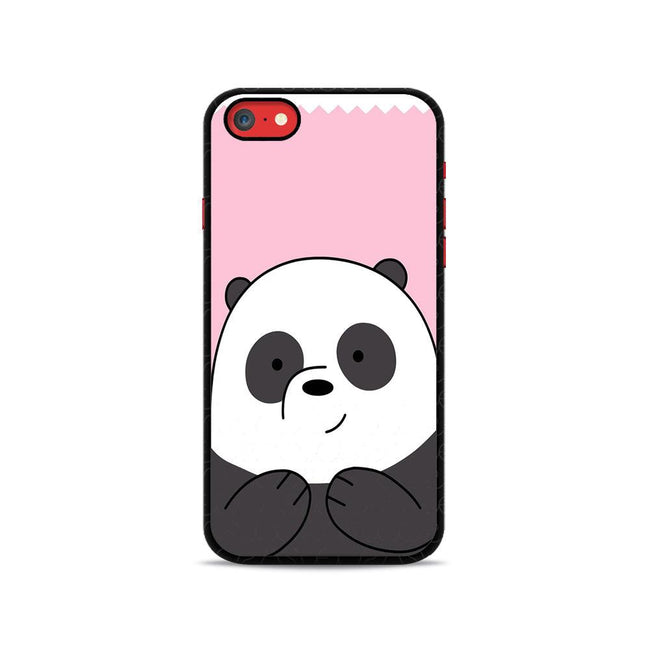 Panda Cute iPhone SE 2020 2D Case - XPERFACE