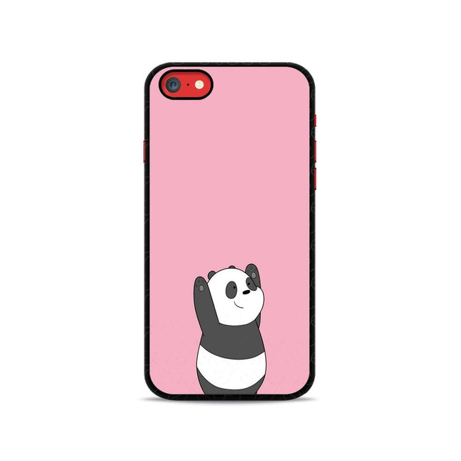 Panda Pink iPhone SE 2020 2D Case - XPERFACE