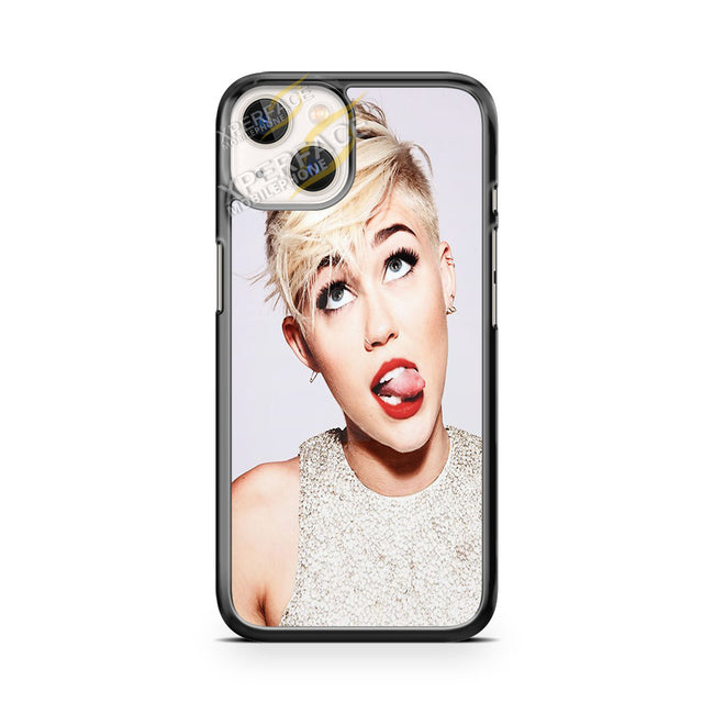 miley cyrus lips signature iPhone 14 Case Cover