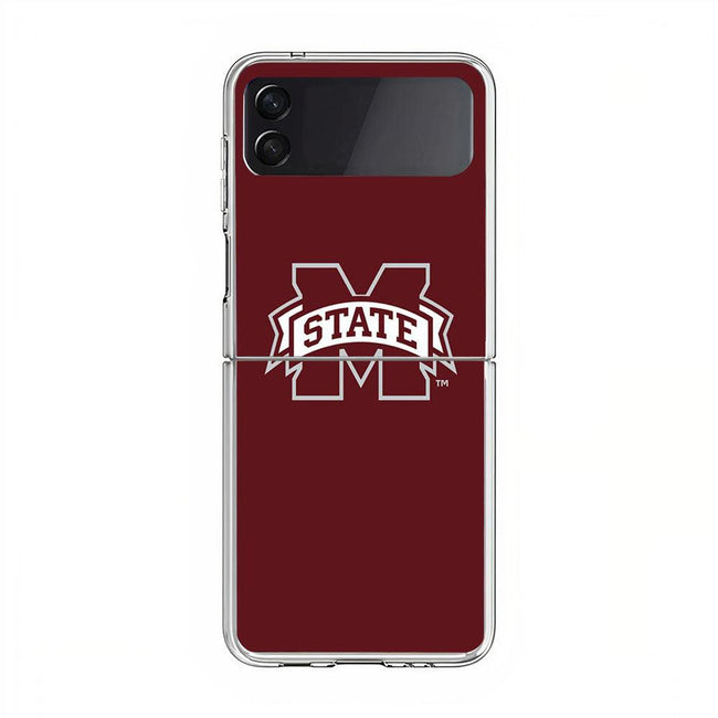 mississippi state logo Samsung Galaxy Z Flip 4 5G Case - XPERFACE