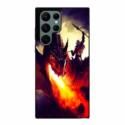 Dragon Knight Fire Samsung Galaxy S23 Ultra case cover