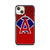 mlb los angeles logo red iPhone 14 Case Cover