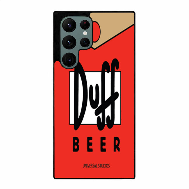 duff beer universal studio Samsung Galaxy S23 Ultra case cover