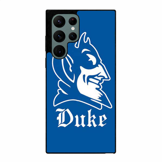 Duke basic logo with old english lettering Samsung Galaxy S23 Ultra case cover