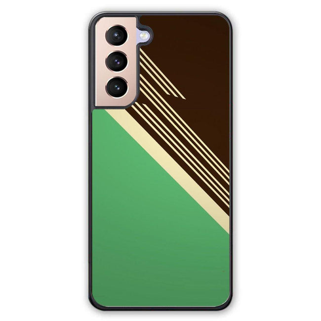 retrro wallpaper green Samsung galaxy S21 Plus case - XPERFACE