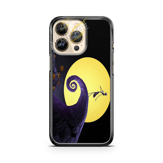 nightmare before christmas under moon new iPhone 14 Pro Case Cover