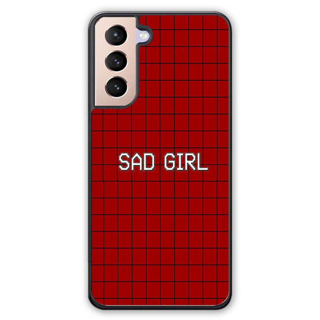 sad girl Samsung galaxy S21 Plus case - XPERFACE