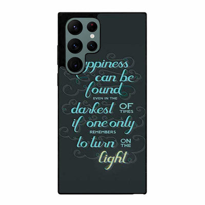 Finding Happiness Quote Samsung Galaxy S23 Ultra case cover