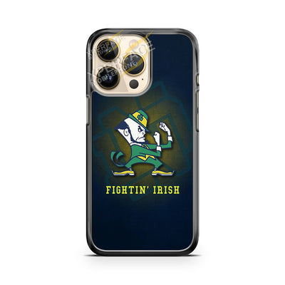 notre dame green figt iPhone 14 Pro Case Cover