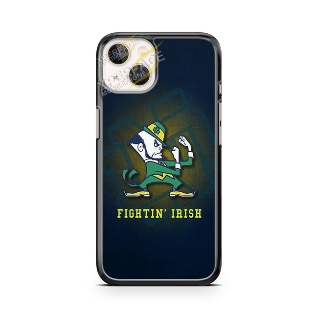 notre dame green figt iPhone 14 Case Cover