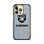 oakland raiders alternate distressed iPhone 14 Pro Case Cover