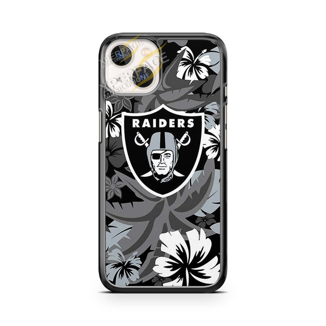 oakland raiders tropical iPhone 14 Case Cover