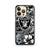 oakland raiders tropical iPhone 14 Pro Case Cover