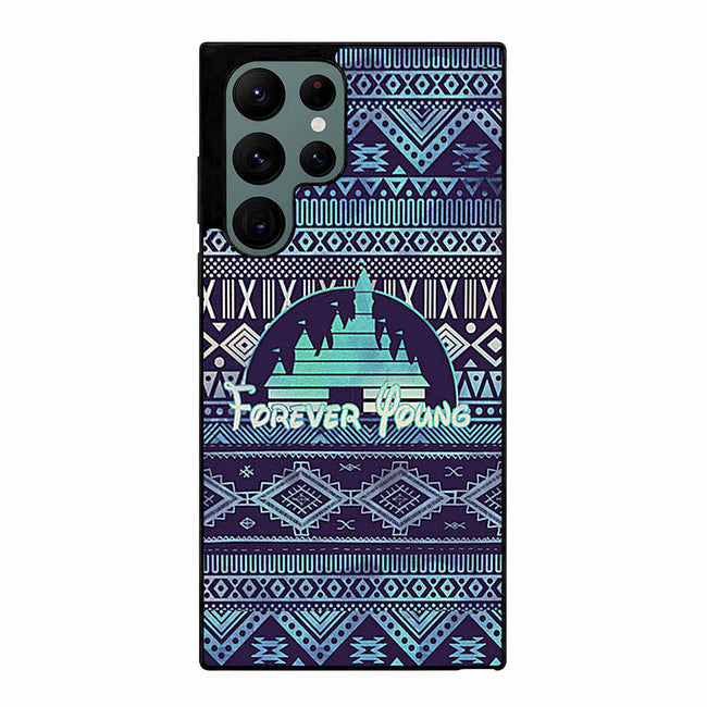 Forever Young Disney Aztec Samsung Galaxy S23 Ultra case cover