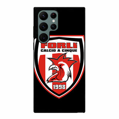 FORLI CALCIO A CINQUE LOGO BLACK Samsung Galaxy S23 Ultra case cover