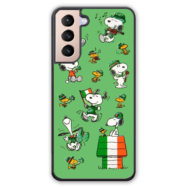 snoopy st patrick's day 2 Samsung galaxy S21 Plus case - XPERFACE