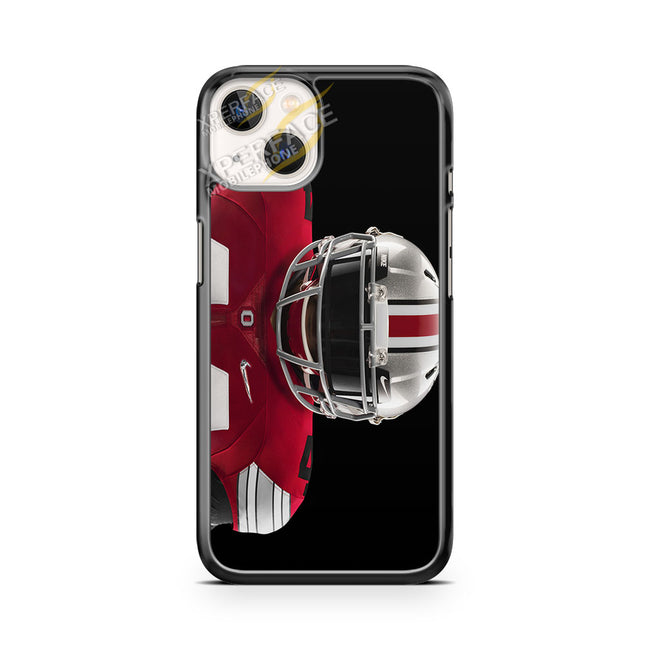 ohio state player with helmet iPhone 14 Case Cover