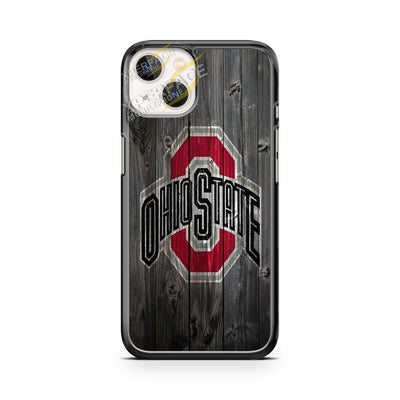 ohio state wood logo iPhone 14 Case Cover