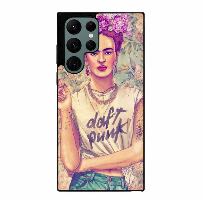 Frida Kahlo daft punk Samsung Galaxy S23 Ultra case cover