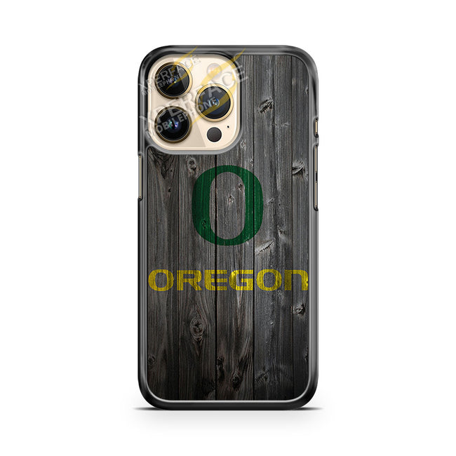 oregon wood iPhone 14 Pro Case Cover