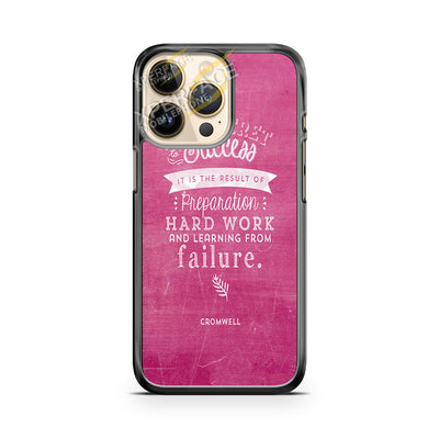 pink quote iPhone 14 Pro Case Cover