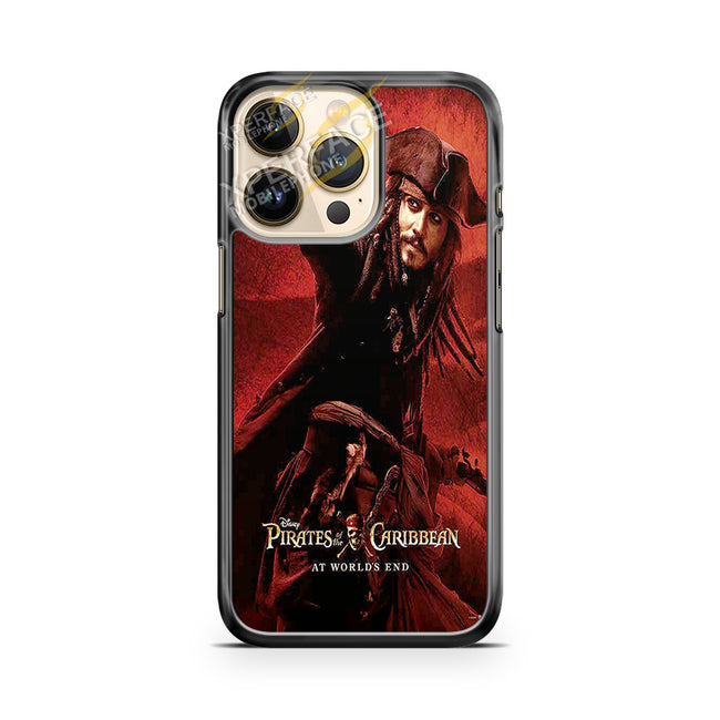 pirates of the caribbean world's end poster 2 iPhone 14 Pro Case Cover