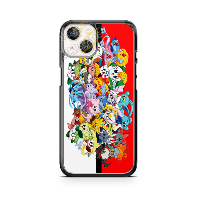 pokemon cartoon all character 3 iPhone 14 Case Cover