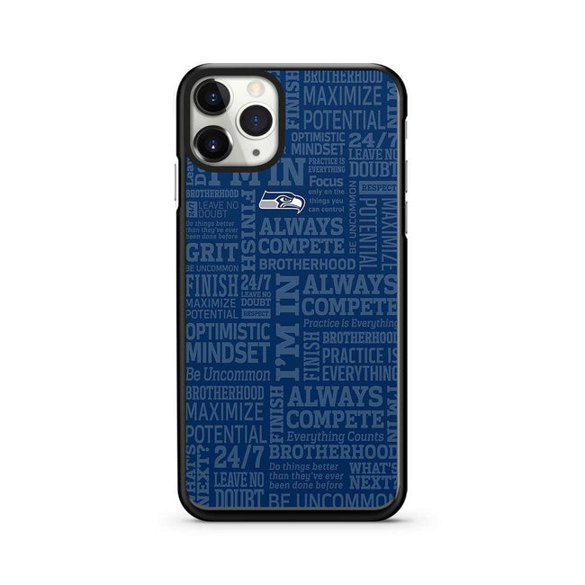 Seattle Seahawks iPhone 11 Pro 2D Case - XPERFACE