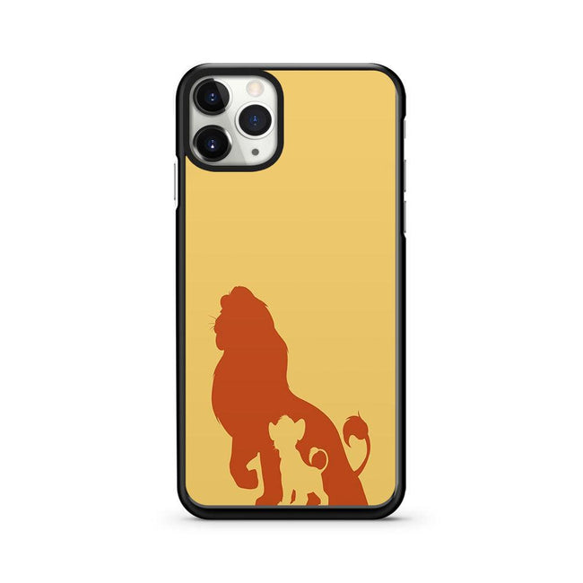 Silhouette Lion King Vector iPhone 11 Pro 2D Case - XPERFACE