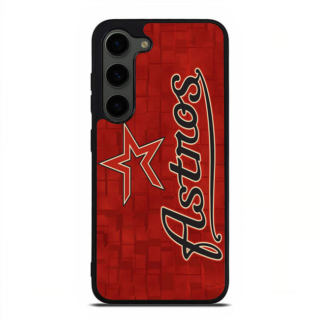 Houston Astros Texture Samsung Galaxy S23 Plus | Samsung Galaxy S24 Plus case cover