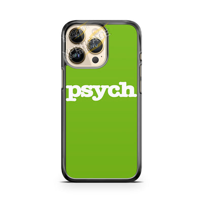 psych iPhone 14 Pro Case Cover