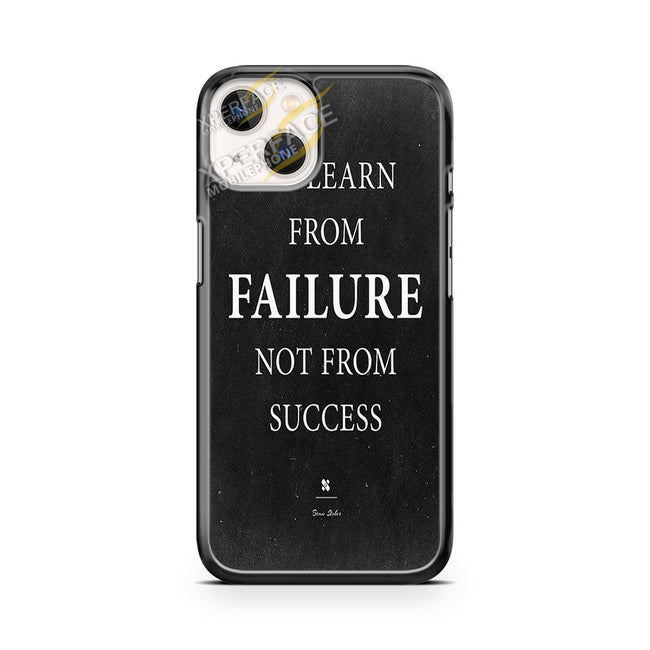 quote failure iPhone 14 Case Cover