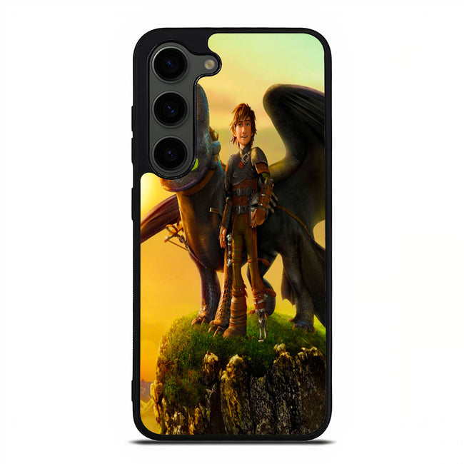 How To Train Your Dragon Hiccup And Night Fury Samsung Galaxy S23 Plus | Samsung Galaxy S24 Plus case cover