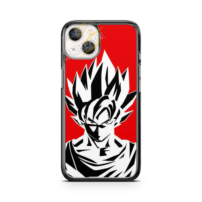 red white goku iPhone 14 Case Cover