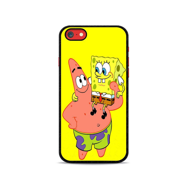Spongebob And Patrick Star iPhone SE 2020 2D Case - XPERFACE