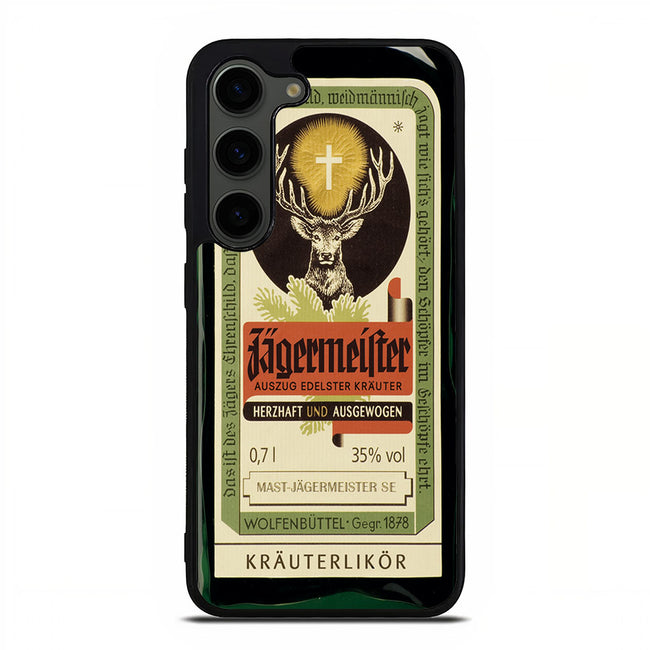 Jagermeister Retro Bottle Samsung Galaxy S23 Plus | Samsung Galaxy S24 Plus case cover