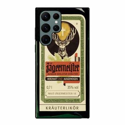 Jagermeister Retro Bottle Samsung Galaxy S23 Ultra case cover