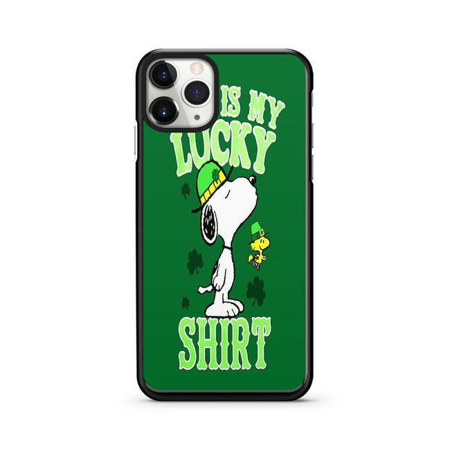 St Patricks Day Backgrounds Snoopy iPhone 11 Pro 2D Case - XPERFACE