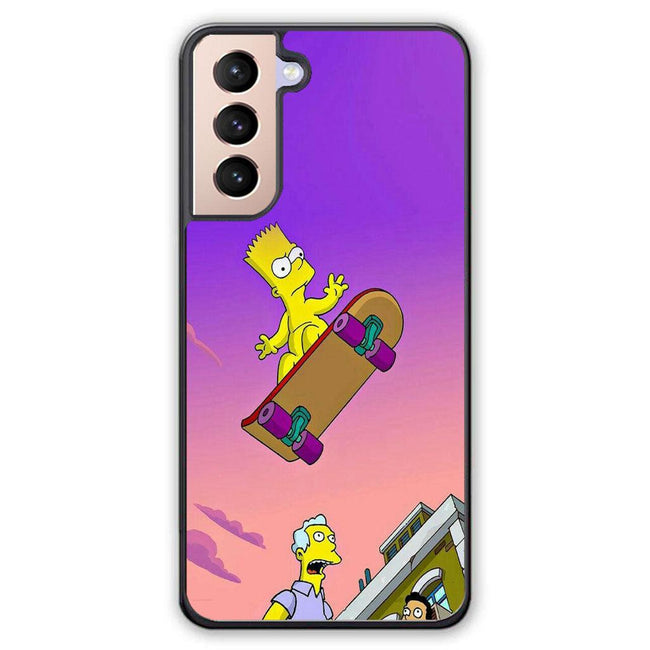 the simpsons skate Samsung galaxy S21 Plus case - XPERFACE